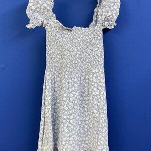 Reformation Smocked Mini Dress